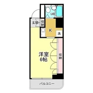 エルム菊川【5階】の間取り