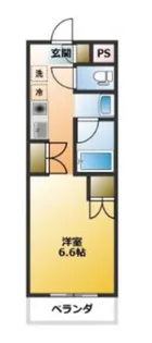 いぶきドミトリー【4階】の間取り