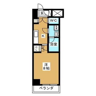 ARTECASA Alivie 綾瀬【3階】の間取り