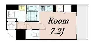 ロイヤルレジデンス北梅田【7階】の間取り