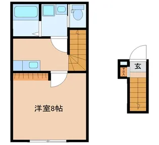 レクエルドI【2階】の間取り