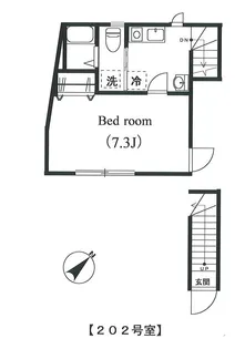 メゾン・ド・mai【2階】の間取り