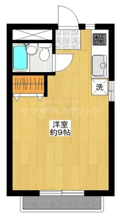 フラットかちどき【2階】の間取り