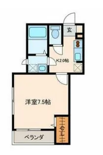 セレ太子堂【3階】の間取り