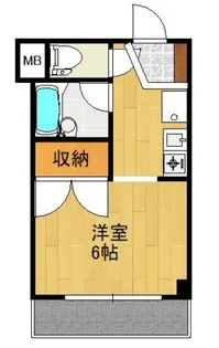 Liberty Palace リバティパレス【2階】の間取り