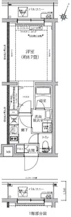 アイル プレミアム東京上石神井【1階】の間取り