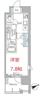 PRIME SQUAREIII【5階】の間取り