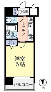 グランヴァン中野江古田【7階】の間取り