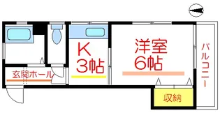 アドバンスシティ錦糸町【2階】の間取り