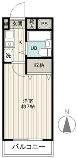 フェニックスマンション小金井【4階】の間取り