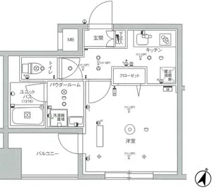 スカイコート板橋本町II【7階】の間取り