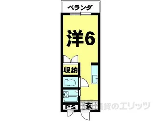 ロイヤル戸賀【2階】の間取り