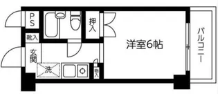 モナークマンション武蔵新城 第2【2階】の間取り