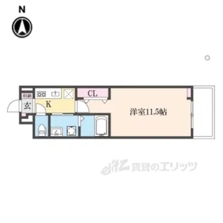 たばさはうす2【2階】の間取り