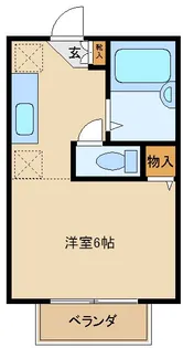 サニーコート秀和【2階】の間取り