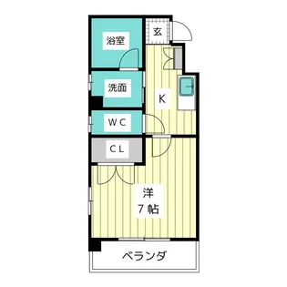 アールズコート一社東【1階】の間取り