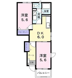 ガーデンヒルズIII【1階】の間取り