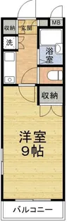 ジュネス水谷No2【1階】の間取り