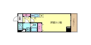アドバンス京都四条堀川ノーブル【8階】の間取り