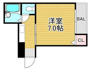 グランアムール【3階】の間取り