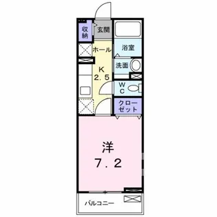 ヴァルム・プラッツ・リーベ【2階】の間取り