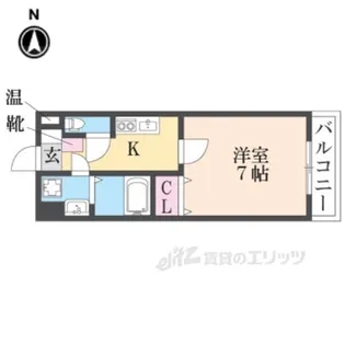 GROOVE川西多田【5階】の間取り