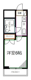 コスモリード国分寺【8階】の間取り