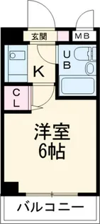 アーバンコート南行徳II【5階】の間取り