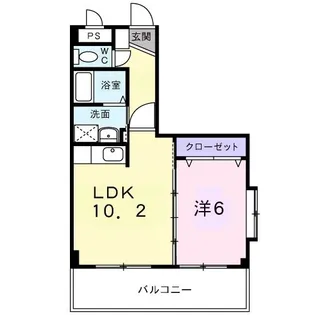 Dream Palace 邦【3階】の間取り