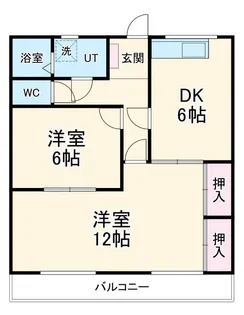 ロイヤルハイツ柳津【2階】の間取り