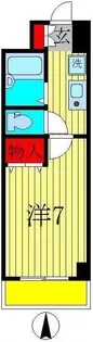 ベルサイト新松戸【3階】の間取り