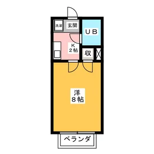 シェリーハウス【2階】の間取り