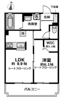 スピカ B【3階】の間取り