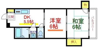 ラフォーレ町屋II【3階】の間取り
