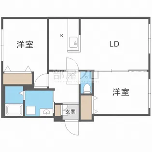 クラリス本郷通【4階】の間取り