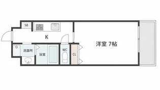 ORIENT BLD No.123【4階】の間取り
