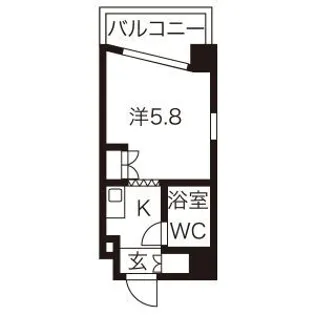グランデール名古屋【4階】の間取り
