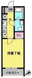 プランタンヨコヤツ【2階】の間取り