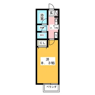 セント・リンデンバウム【2階】の間取り