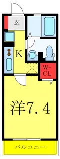 Maison de HEIM 宮の坂【3階】の間取り