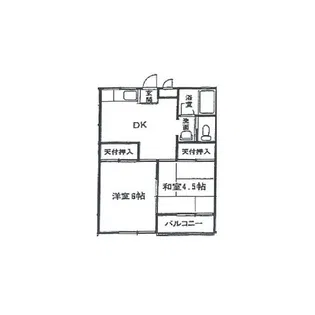 フルーツVillage【2階】の間取り