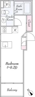 Abiete five【3階】の間取り