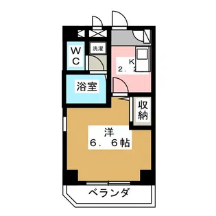 メゾン俵【1階】の間取り