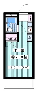 ハウス久が原【1階】の間取り