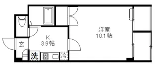 ハウスドリームズ【4階】の間取り