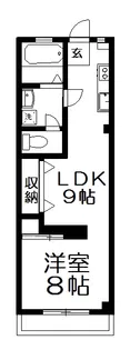 浅賀マンション【2階】の間取り