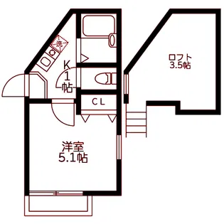 西横浜アーバンヒル【2階】の間取り