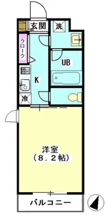 エスポワール田園調布【4階】の間取り