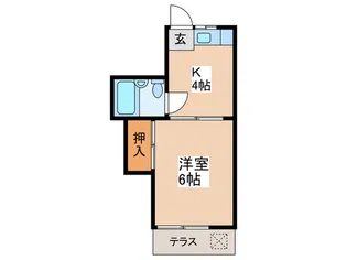 スカイコ-ポ【1階】の間取り
