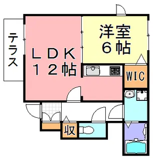 ゆずりは【1階】の間取り